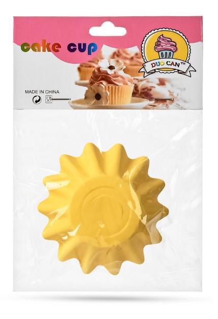 Форми для кексів паперові 4,5х3 см 12 шт. Orange (AN0137755)