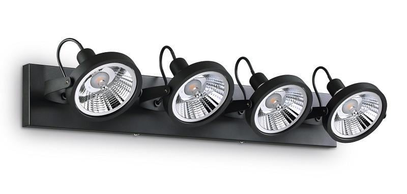 Спот Ideal Lux GLIM PLlim4 Nero (200255-Ideal)