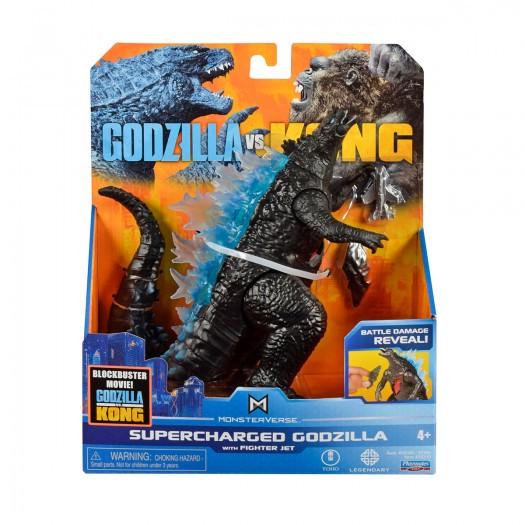 Фігурка Godzilla x Kong з суперенергією та з винищувачем (15365478) - фото 5