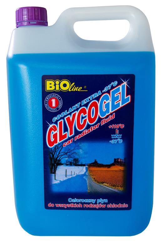 Охлаждающая жидкость Bio Line Glycogel G11 5 л Синий -37°С (27207186)