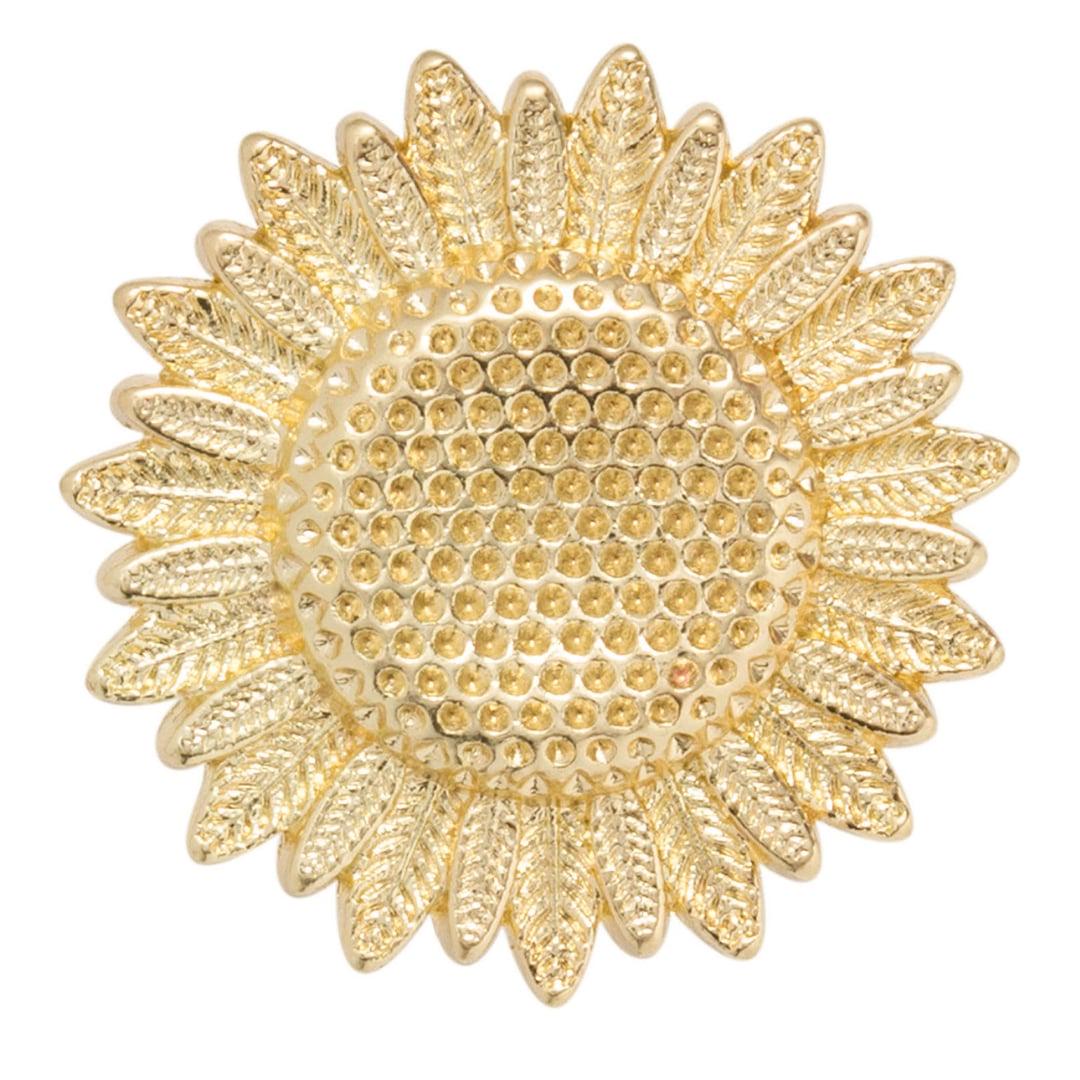 Мебельная ручка декоративная The Chestnut Подсолнечник (20-050-03)