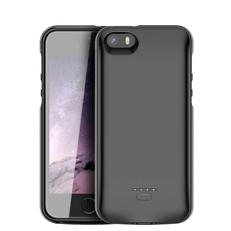 Чехол-аккумулятор XON PowerCase XE для iPhone 5/5S/SE 4000 mAh Black (11154010)