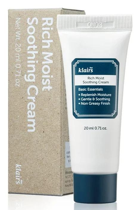 Крем для глибокого зволоження шкіри Dear Klairs Rich Moist Soothing Cream 20 мл - фото 1