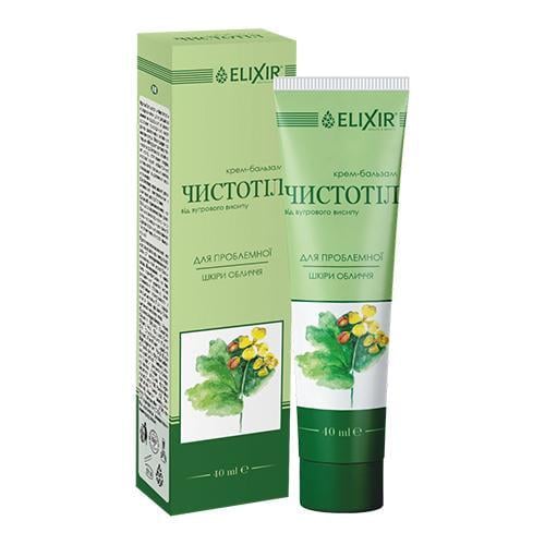 Крем-мыло Elixir Чистотел от угревой сыпи 40 мл (2492851900)