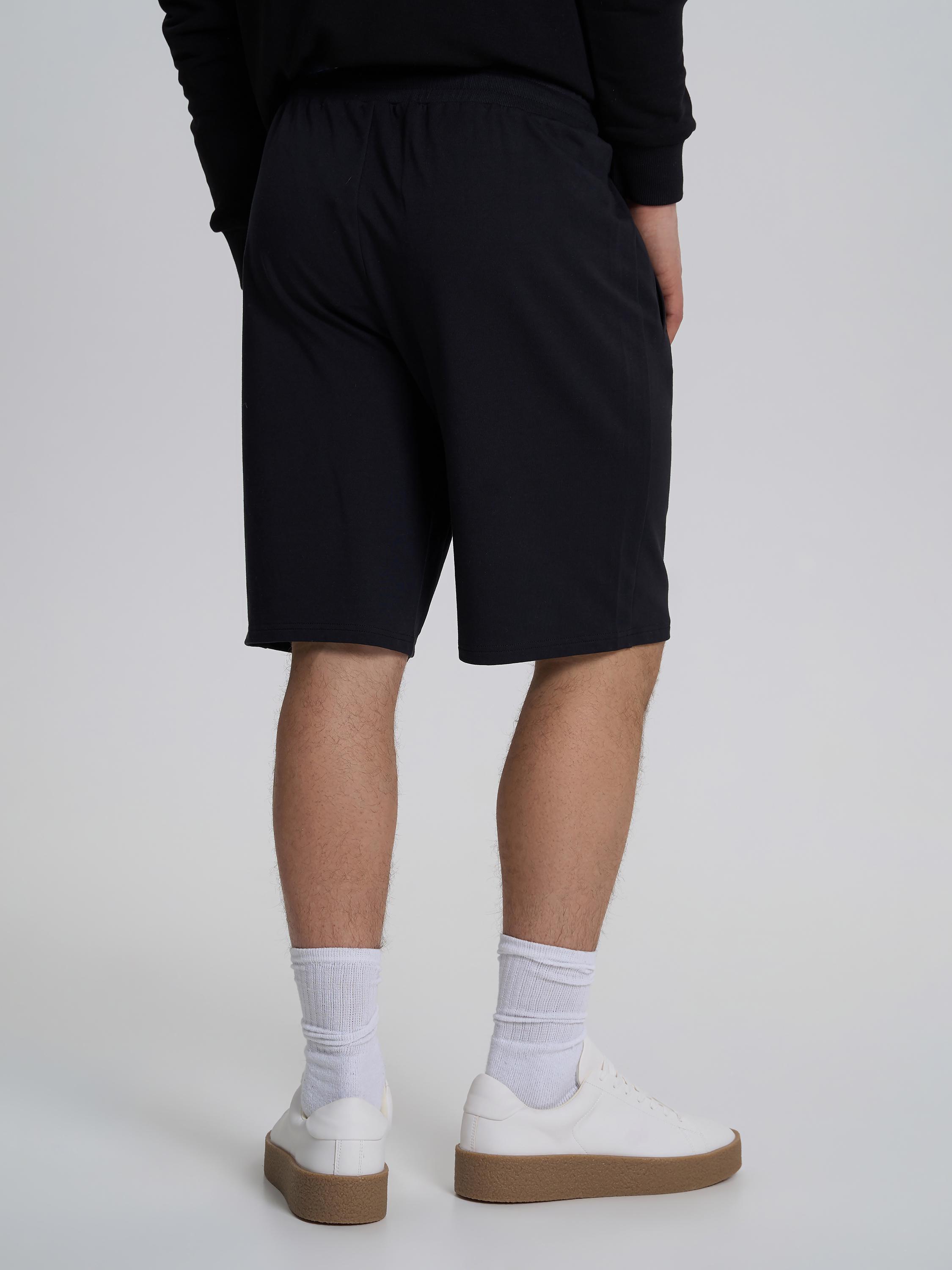 Шорты мужские однотонные ROZA 200242 3XL Черный (4824005578137) - фото 3 Шорты мужские однотонные ROZA 200242 3XL Черный (4824005578137) - фото 3