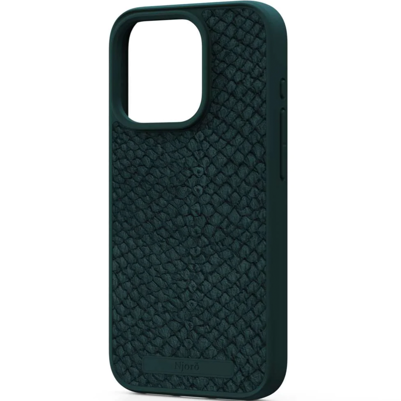 Чохол накладка Njord Salmon Leather MagSafe Case for iPhone 15 Pro, Dark Green (NA53SL02) - фото 2