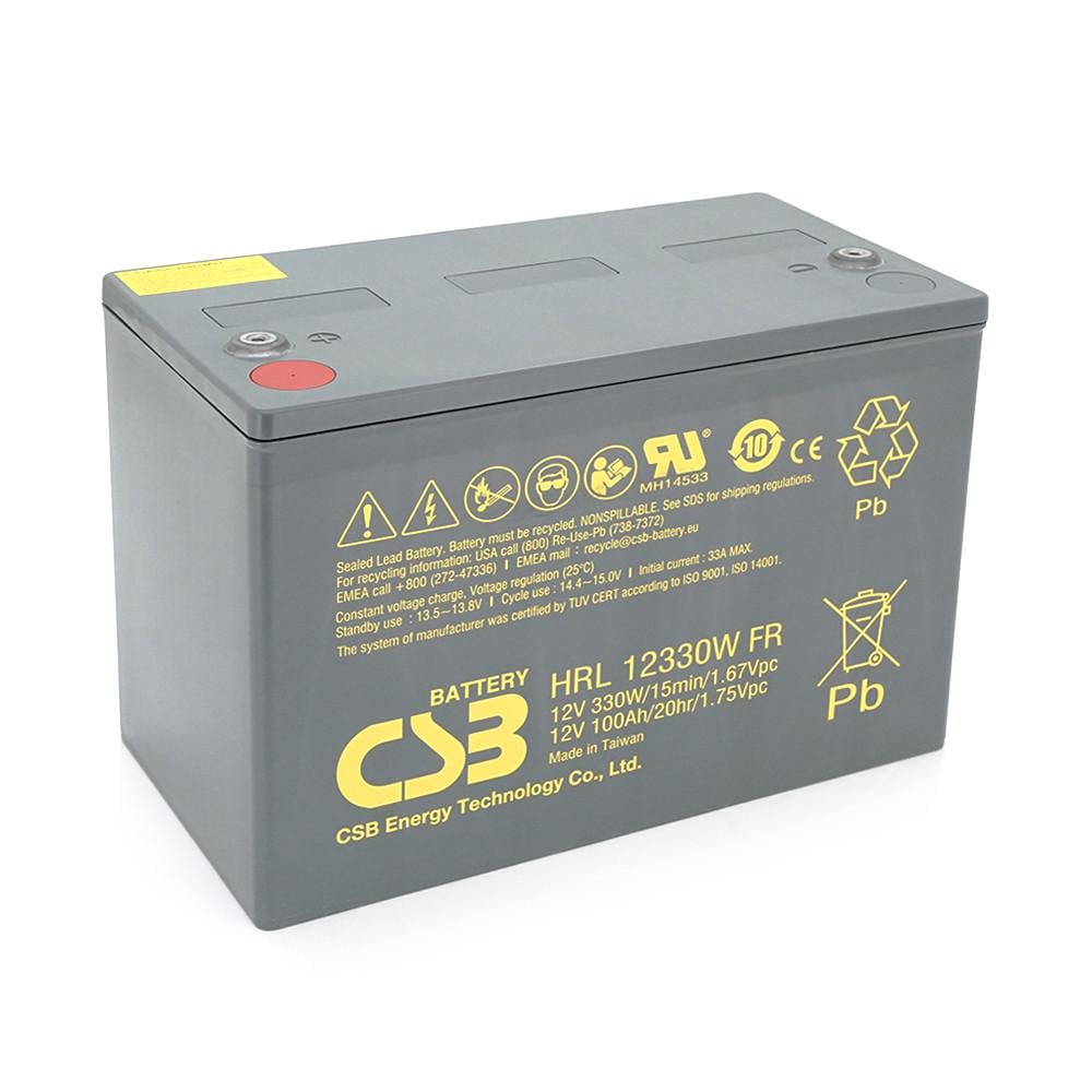 Батарея аккумуляторная CSB HRL12330W 12V 100Ah
