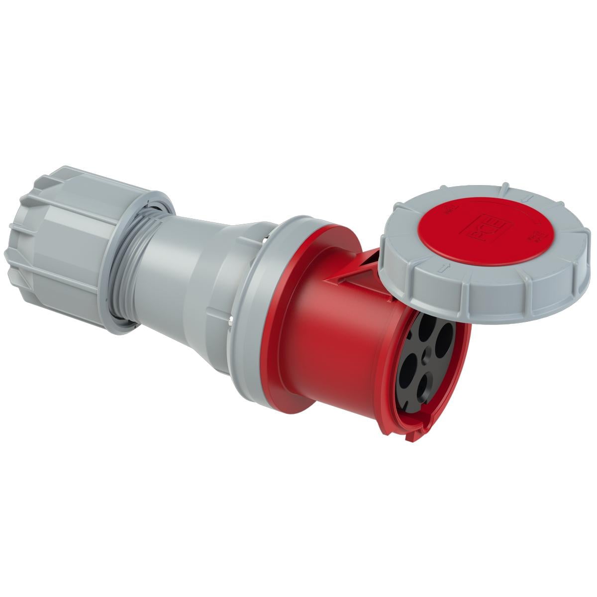 Силова розетка кабельна PCE 3P+E IP67 125A 400V (244-6)