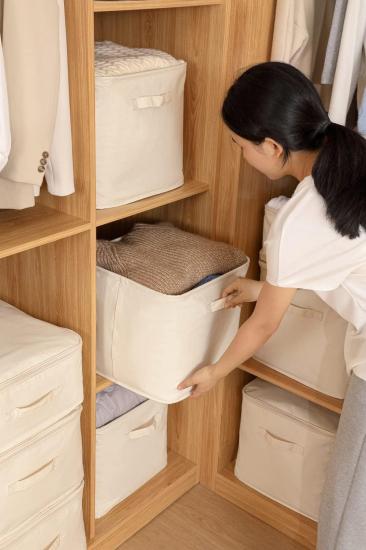 Корзина складная водонепроницаемая для игрушек и белья 35х27 см White (128325) - фото 6 Корзина складная водонепроницаемая для игрушек и белья 35х27 см White (128325) - фото 6