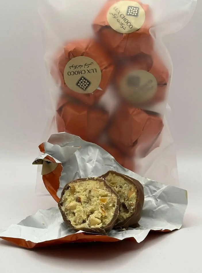 Дубайские конфеты №3111 апельсин/миндаль 1 шт. 39 г