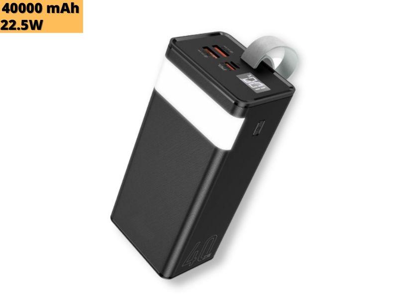 Павербанк PR130 40000 mAh 22,5W Черный (24140-01) - фото 4