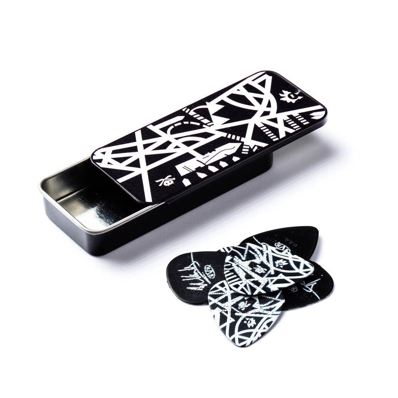 Набор медиаторов Dunlop EVHPT06 EVH Star Guitar Pick Tin 0,60 мм 6 шт. (126522)