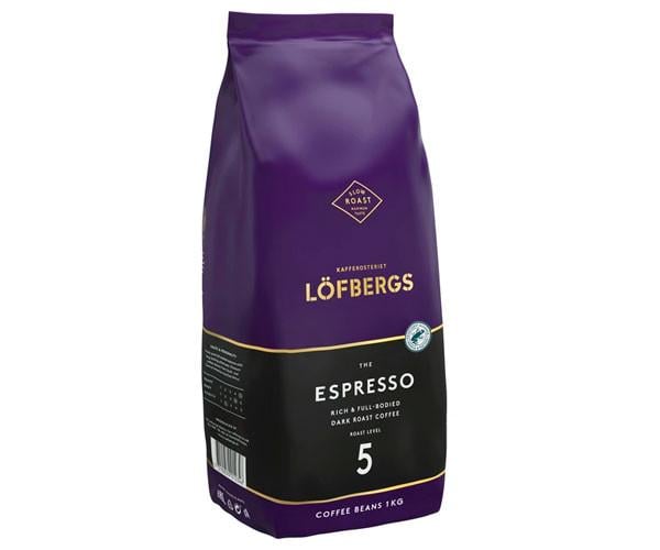 Кава Lofbergs Espresso у зернах 1 кг (е-212)