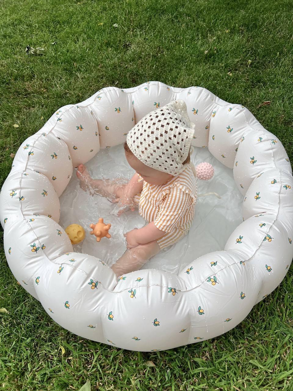 Бассейн детский Лимон надувной