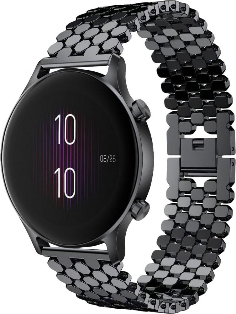 Металлический Ремешок Scaly для Haylou LS04 RS3 Black (28787-2B)