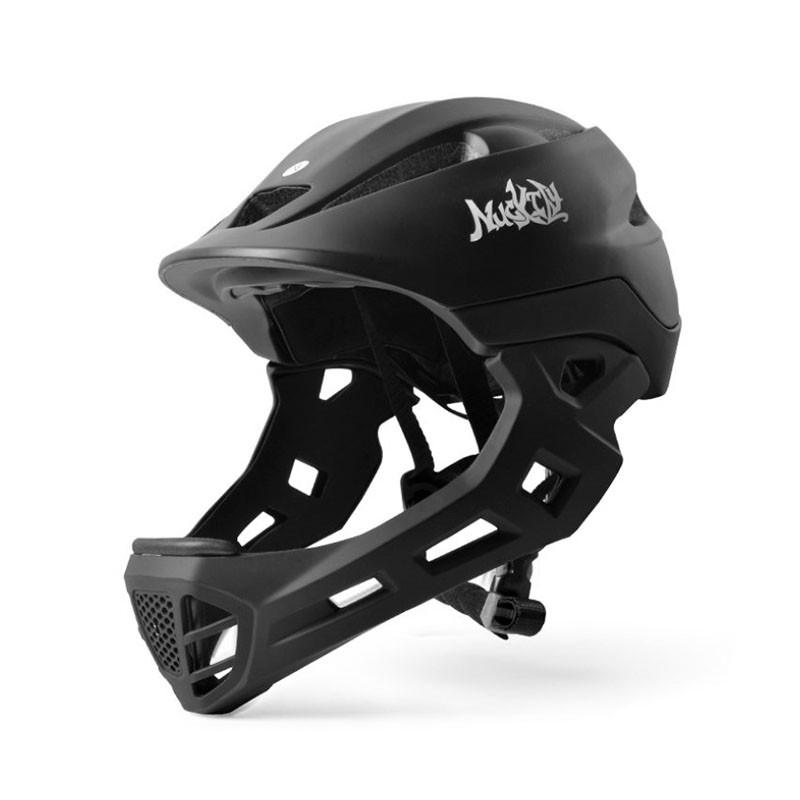 Шлем защитный Nuckily PB14 с подбородком р. 52-55 Black