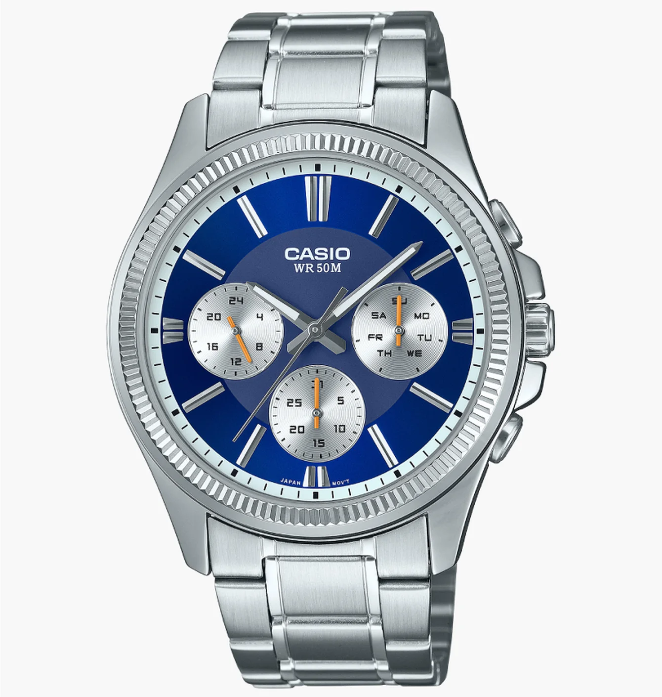 Наручний годинник чоловічий Casio MTP-1375D-2A1 Timeless Collection Синій (2693866553)