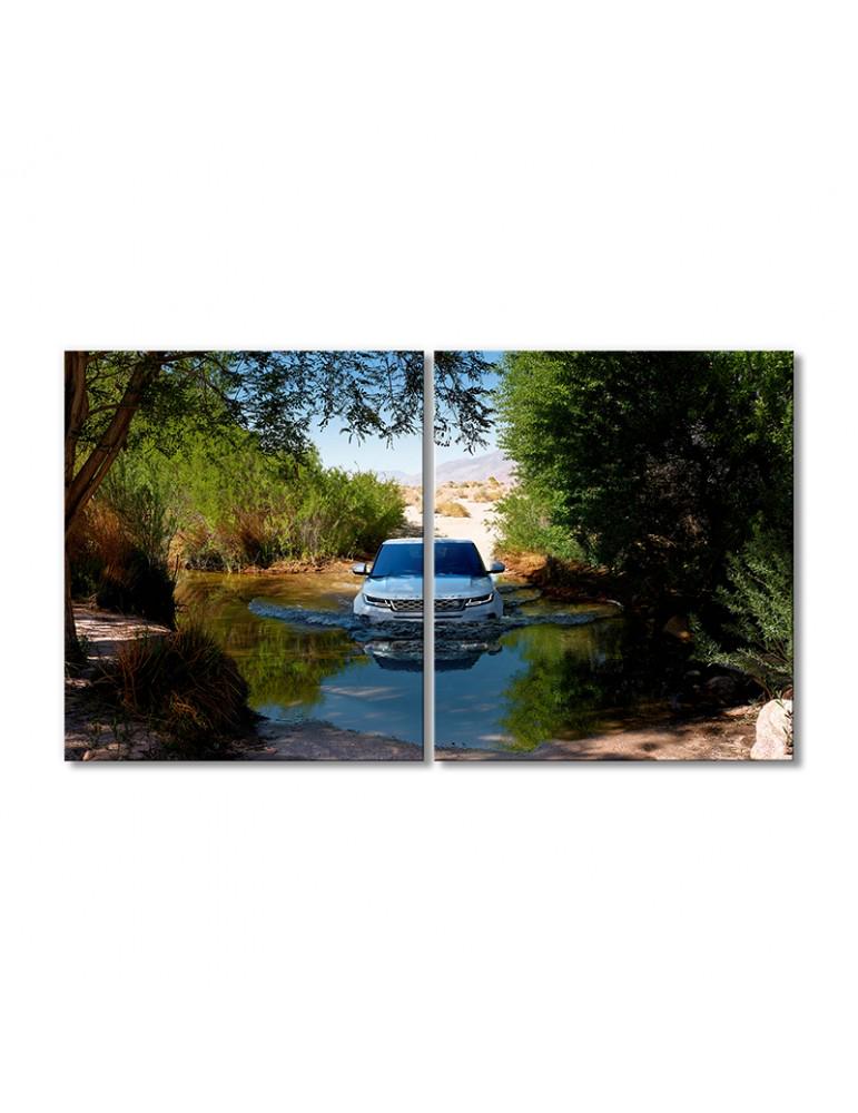 Картина модульная Рендж Ровер Эвок 2019 2 модуля 40х60 см