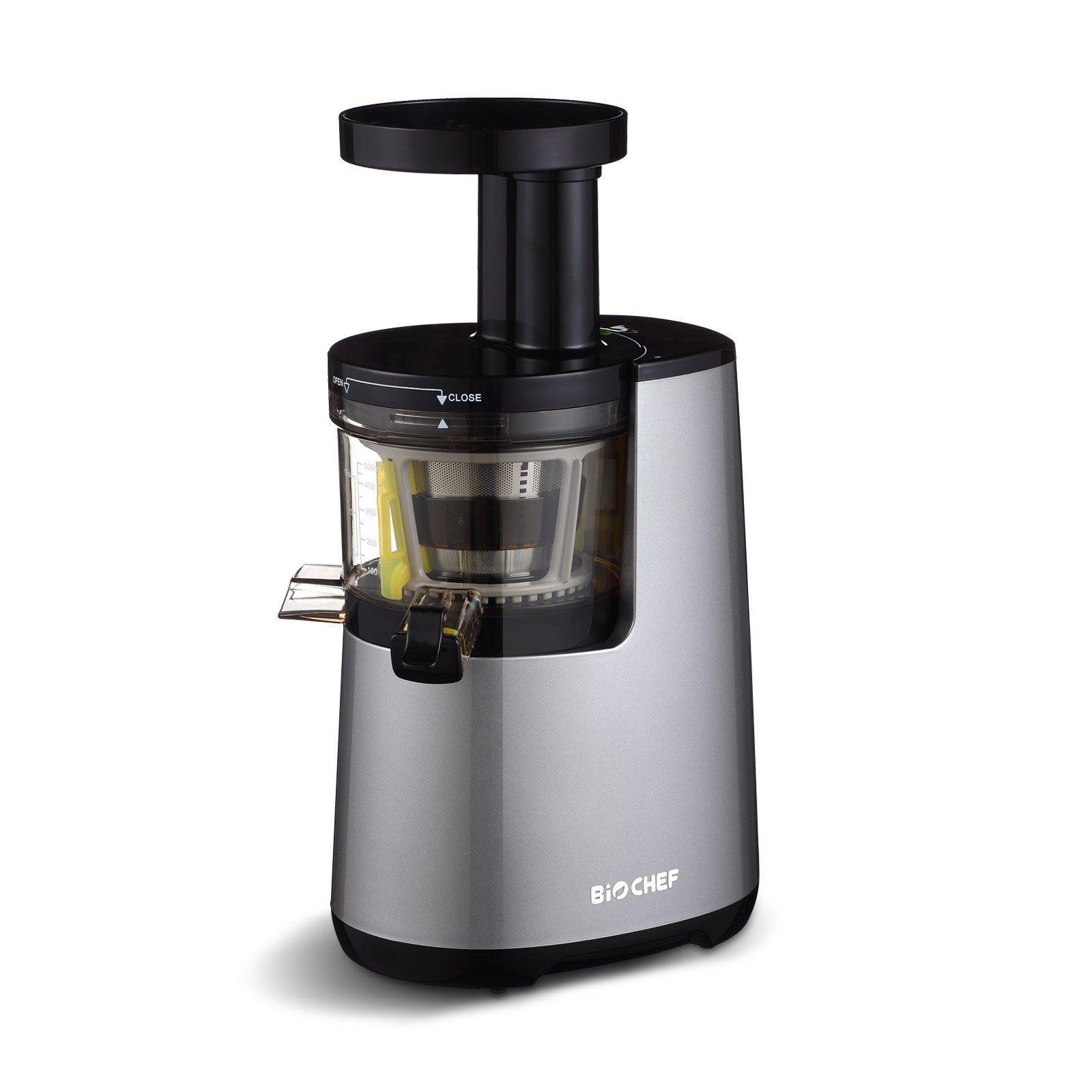 Соковитискач BioChef Atlas Slow Juicer Срібло - фото 2