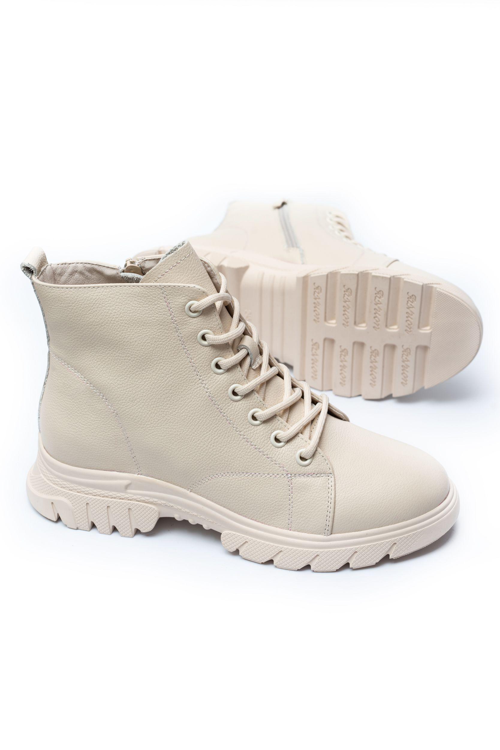 Ботинки Juvkel 00418 р. 37 Бежевый (5172704)