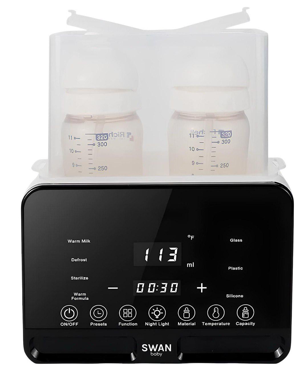 Підігрівач для пляшечок Swan Care DQ-2.0 Білий (23326325) Підігрівач для пляшечок Swan Care DQ-2.0 Білий (23326325)