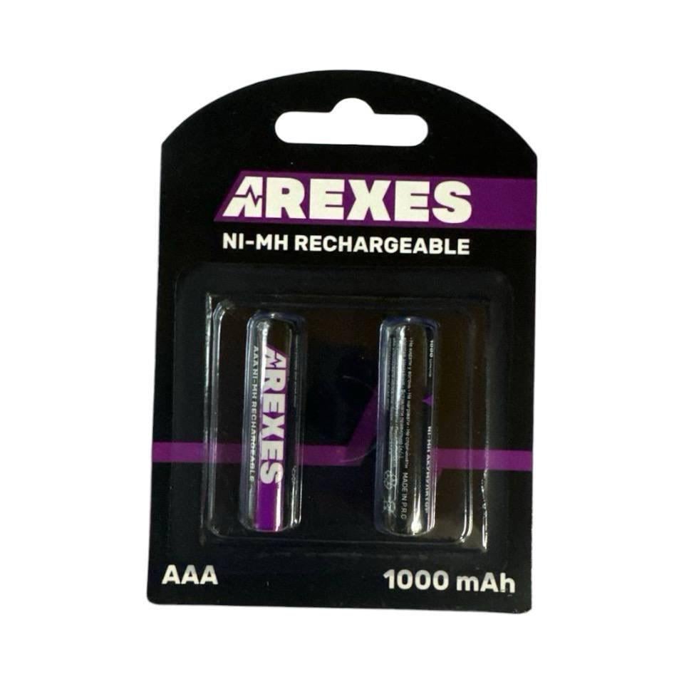 Акумулятор AREXES AAA 1000 mAh R03 1,2v NI-MH 2 шт. (4828056855803-E3)