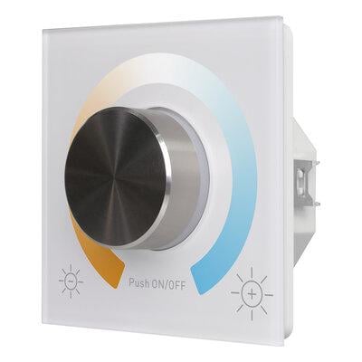 Светорегулятор поворотный Ledvance MCU SELECT DALI-2 TW 2,7W 230V регулировка белого освещения 80x80x53 мм Белый (4058075837508)