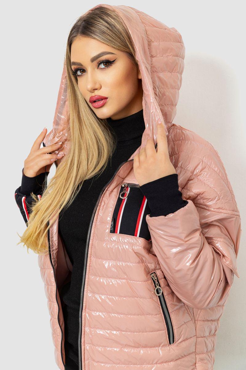 Куртка жіноча Ager демісезонна L-XL Пудровий (102R5222) - фото 6 Куртка жіноча Ager демісезонна L-XL Пудровий (102R5222) - фото 6