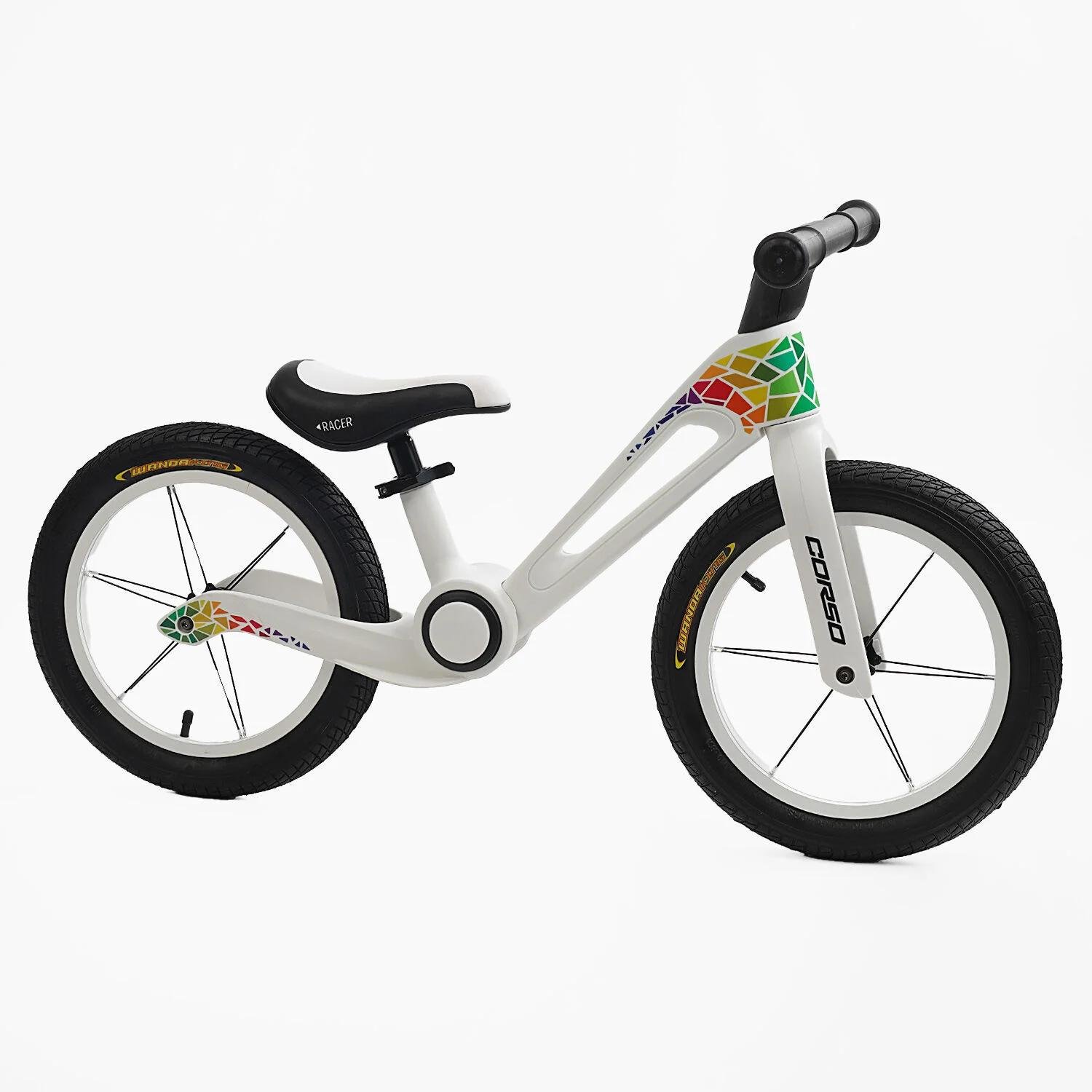 Біговел Corso NL-19903 складана нейлонова рама/нейлонова вилка/надувні колеса 14" (25933461)