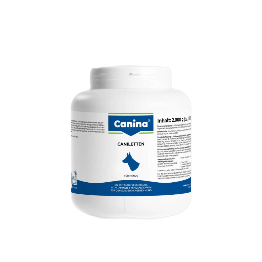 Комплекс витаминно-минеральный для собак Canina Caniletten 1000 табл/2 кг (120321 AD)