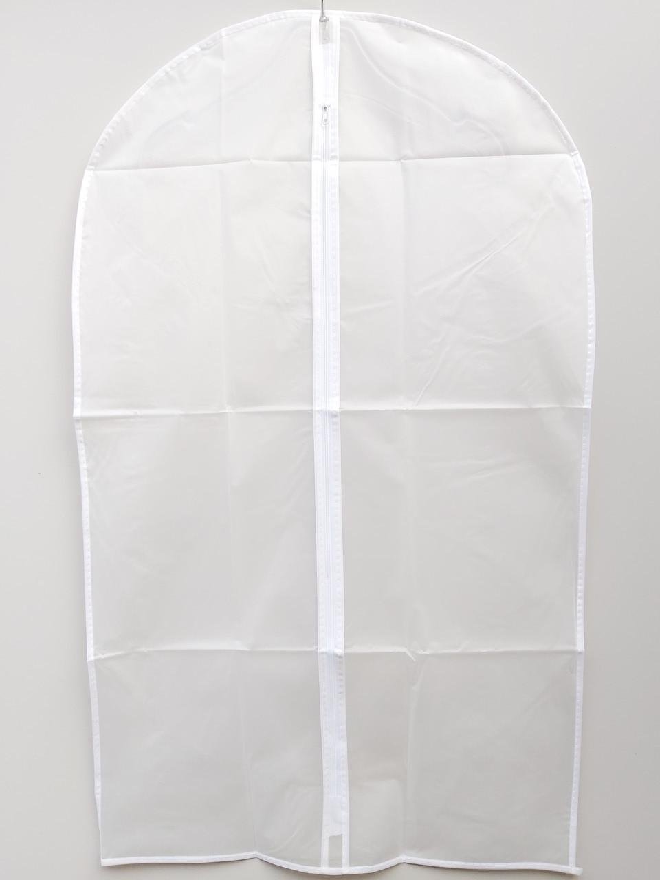 Чехол для хранения одежды Garment Bag 60x137 см плащевка Белый (5932204) - фото 1