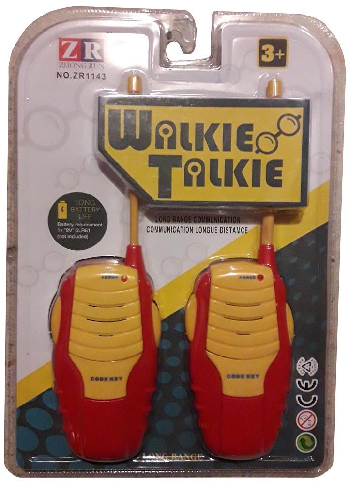 Детский игровой набор раций Walkie Talkie от батареек от 3 лет 2 шт. 9V (28443293)