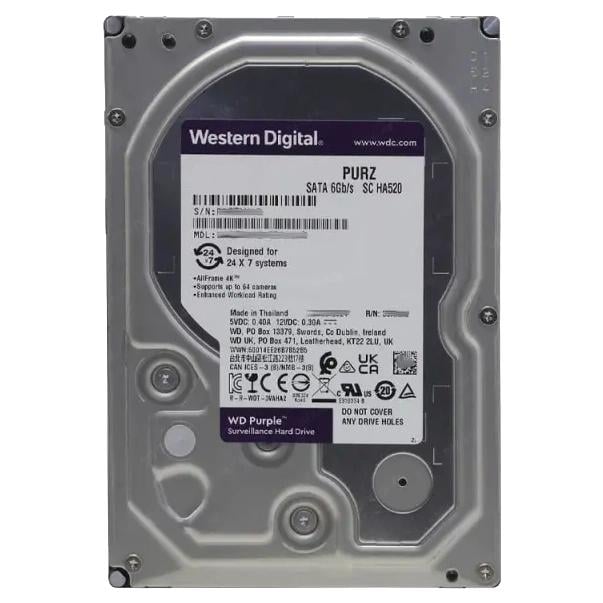 Жесткий диск Western Digital Purple WD11PURZ 1 ТВ 3,5" (16378) Жесткий диск Western Digital Purple WD11PURZ 1 ТВ 3,5" (16378)