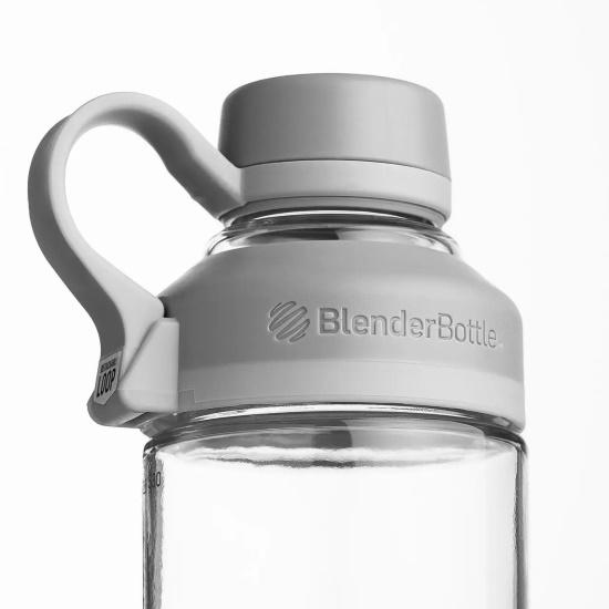 Пляшка-шейкер BlenderBottle Mantra Plum Grey 600 мл (Mantra_20oz_Grey_best191) - фото 3