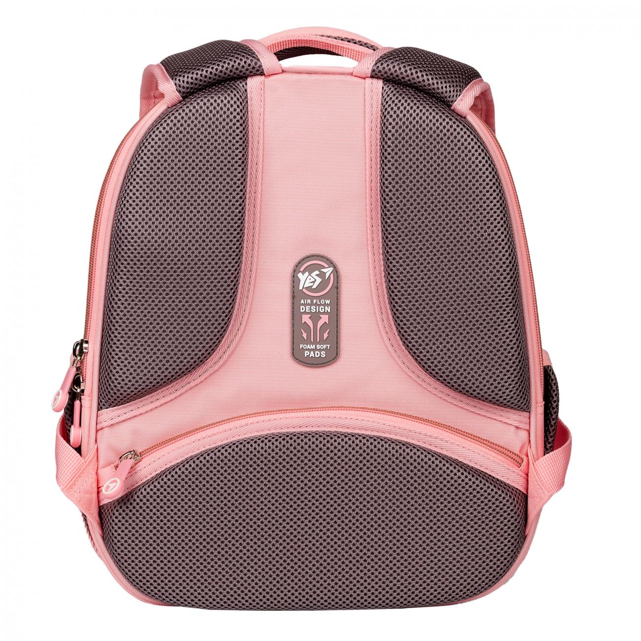 Шкільний рюкзак каркасний з ортопедичною спинкою YES Pusheen Fatty H-100 (559851/995068) - фото 2