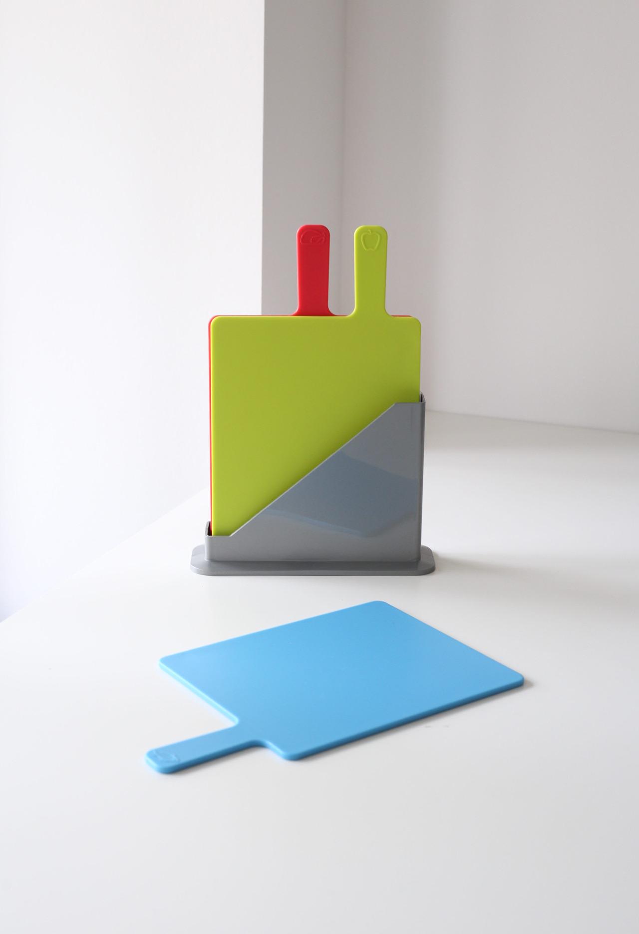 Набор разделочных досок InspoLine с подставкой 32х20 см 3 шт. (00000010034) - фото 5