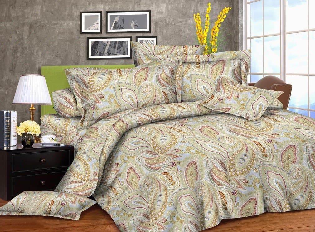 Постельное белье двуспальное Vital G-8 из жатки (DR007108)