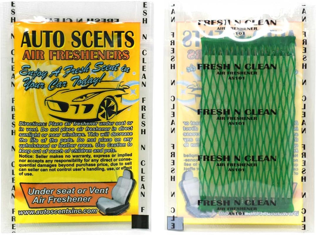 Ароматизатор автомобильный в подушечке AUTO SCENTS Fresh N Clean - фото 2 Ароматизатор автомобильный в подушечке AUTO SCENTS Fresh N Clean - фото 2