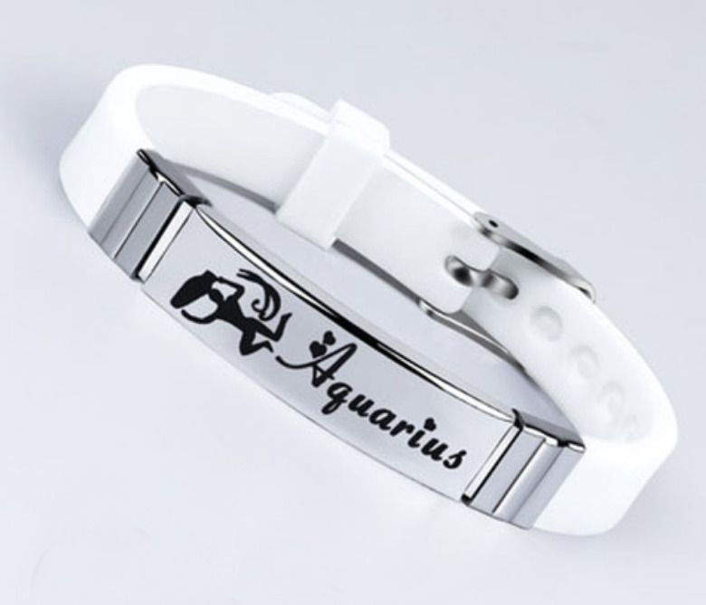 Браслет силиконовый Primo Zodiac Aquarius White (1132537083) Браслет силиконовый Primo Zodiac Aquarius White (1132537083)