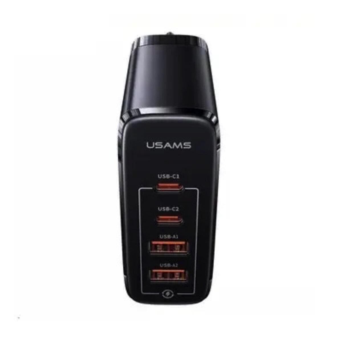 Зарядний пристрій Usams-UC Fast Charger Kit UC Series Black (20799983) - фото 2