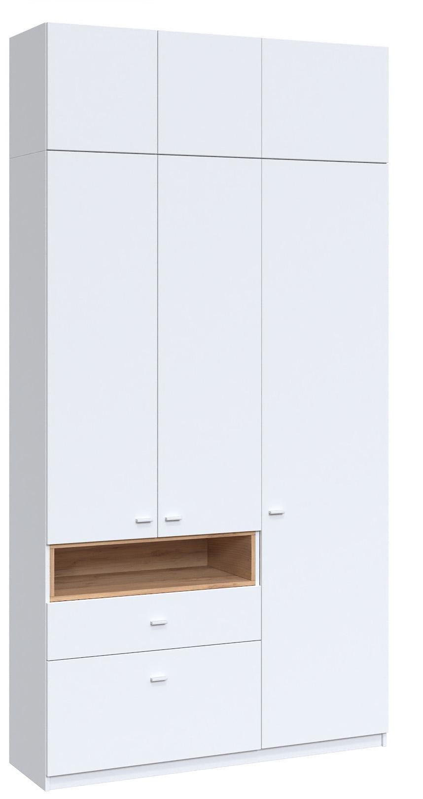 Шкаф в прихожую Мастер Форм Тетрис правосторонний 1320х376х2400 мм Нимфея альба/Дуб крафт золотой (31946) Шкаф в прихожую Мастер Форм Тетрис правосторонний 1320х376х2400 мм Нимфея альба/Дуб крафт золотой (31946)