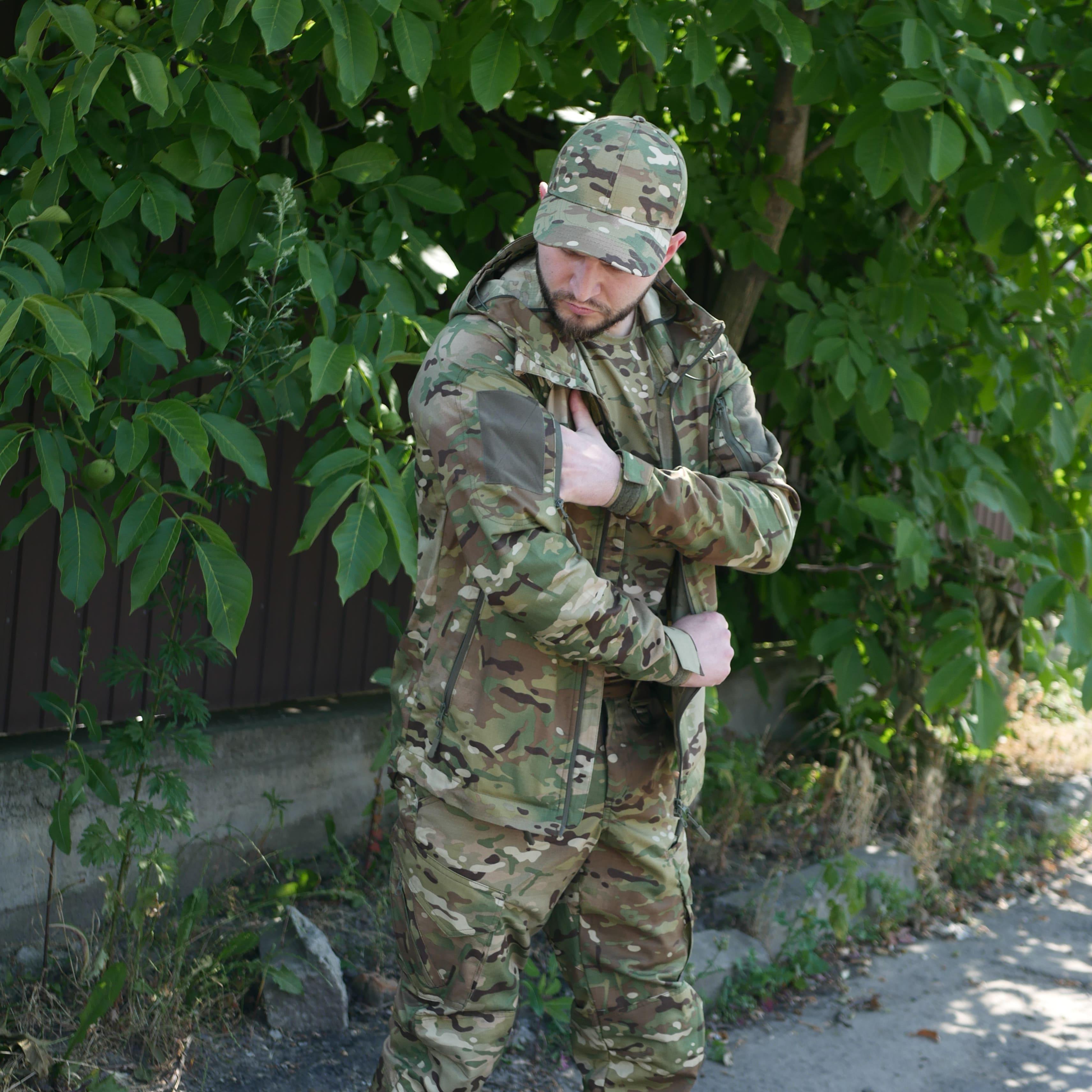 Куртка Twill GEN I Military універсальний захист у літньому форматі XL Мультикам (1849-XL) - фото 20 Куртка Twill GEN I Military універсальний захист у літньому форматі XL Мультикам (1849-XL) - фото 20