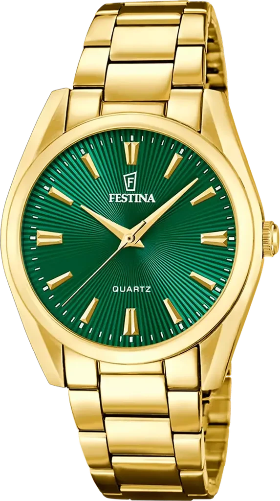 Наручные часы женские Festina F20640/B Boyfriend со стальным корпусом WR 50 м и зеленым циферблатом Наручные часы женские Festina F20640/B Boyfriend со стальным корпусом WR 50 м и зеленым циферблатом