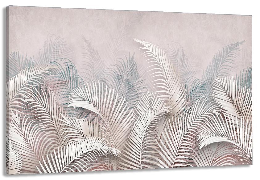 Картина на холсте в гостиную/спальню Абстракция Листья папоротника 80х120 см (MLP_266) Картина на холсте в гостиную/спальню Абстракция Листья папоротника 80х120 см (MLP_266)