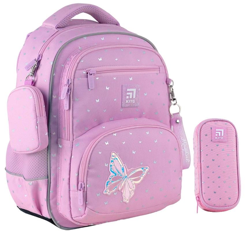 Набор KITE Education Magical рюкзак школьный ортопедический/пенал (202819)