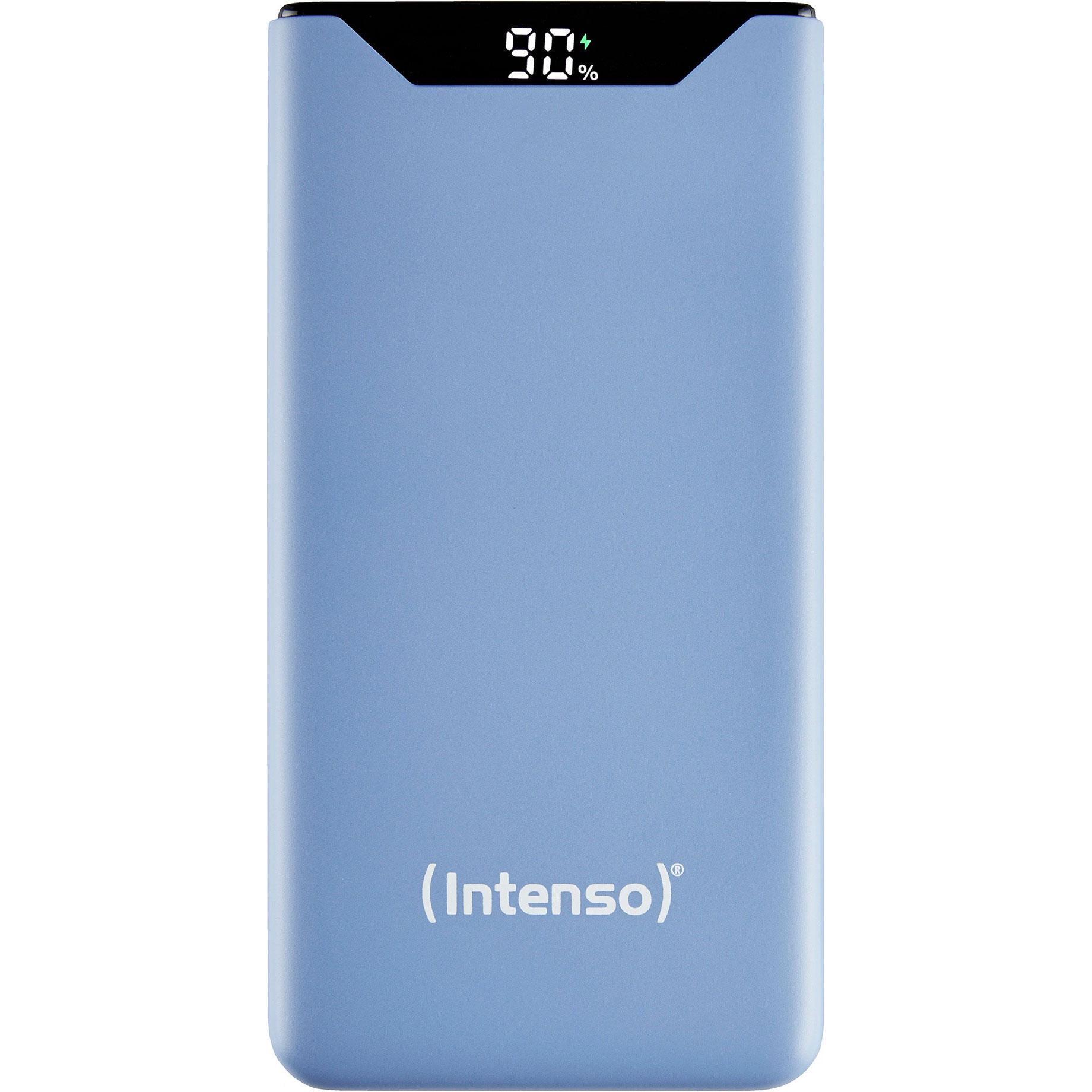 Зовнішній акумулятор Intenso F20000 20000 mAh 20W Blue (7332055) Зовнішній акумулятор Intenso F20000 20000 mAh 20W Blue (7332055)