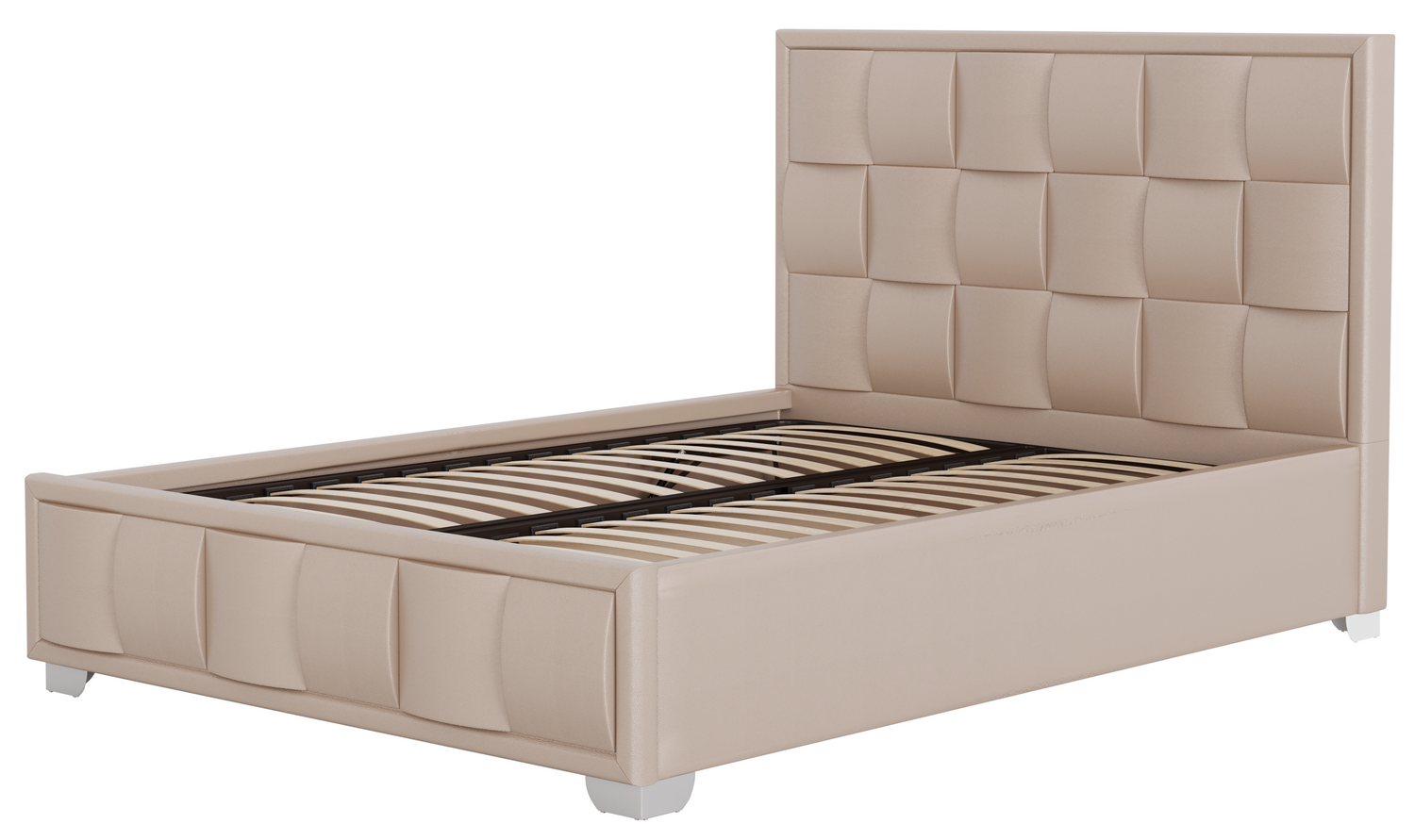Кровать Unitex London 1 Тифани с подъемным механизмом 160х200 см Bone (10195300)