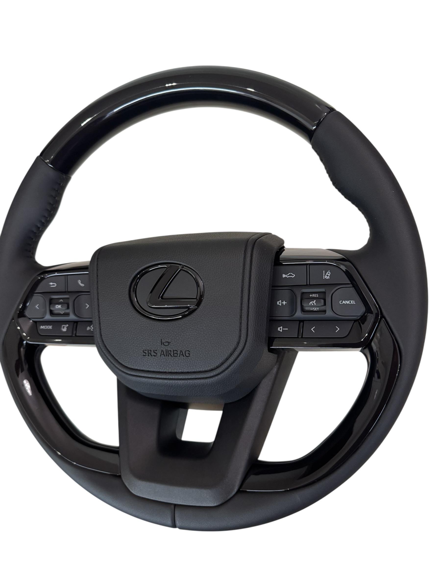 Кермо для Lexus LX570/GX460 в сборі рояльний лак логотип чорний глянець (29732656) - фото 2 Кермо для Lexus LX570/GX460 в сборі рояльний лак логотип чорний глянець (29732656) - фото 2