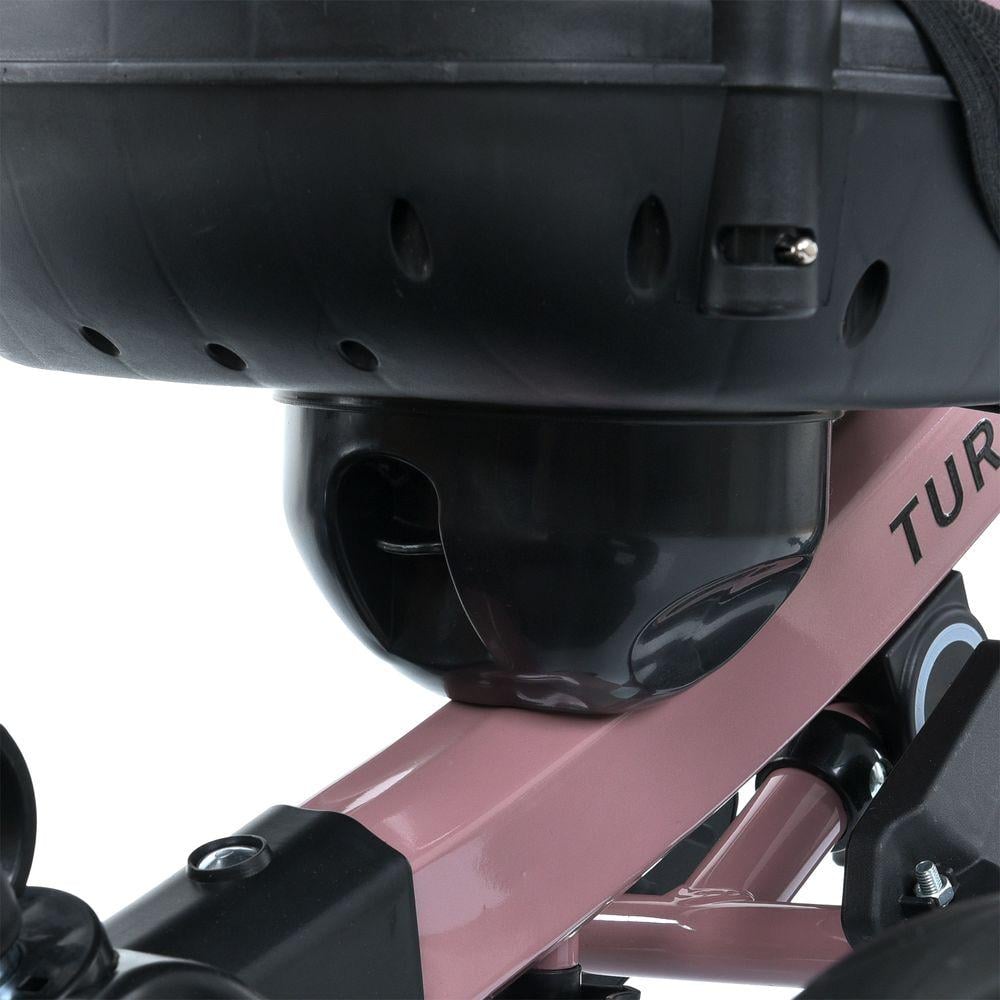Велосипед триколісний Turbo Trike MT 1001-1 з батьківською ручкою і поворотним сидінням Рожевий - фото 9