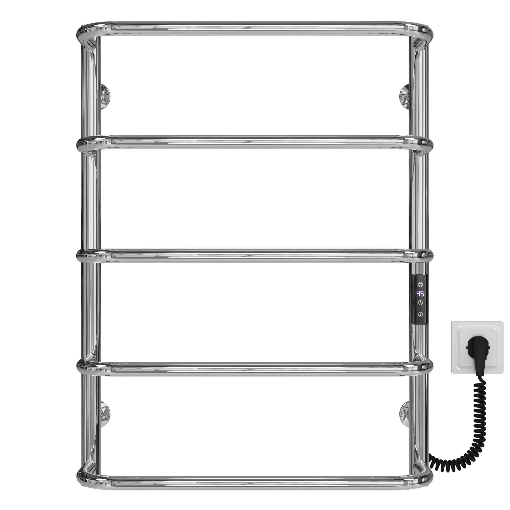 Рушникосушарка електрична Deffi Стандарт П5 JD03 праве підключення нержавіюча сталь 500x700 мм Хром (C.SS.70.50.5.E.C.R.1)